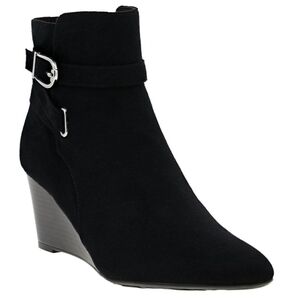 Life Stride Gio Boot Ankle Boots Size 6 WIDE